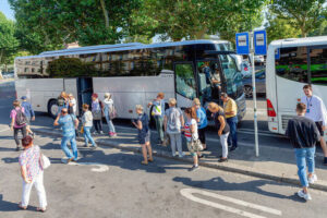 school charter bus rental Arvada